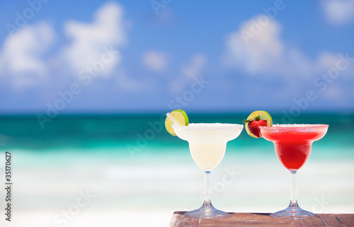 Canvas Print Margarita cocktails