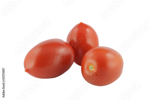 3 Tomaten der Sorte Roma (Solanum lycopersicum) - 3 tomatoes