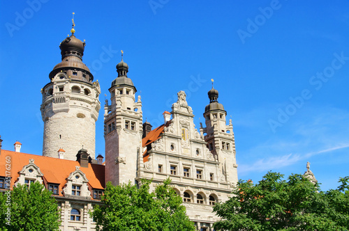 Leipzig Neues Rathaus - Leipzig New Townhall 01 photo