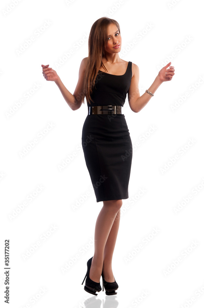 girl smiling and gesturing hands girl smiling and gesturing hands