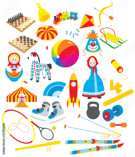 Toys and sporting accessories