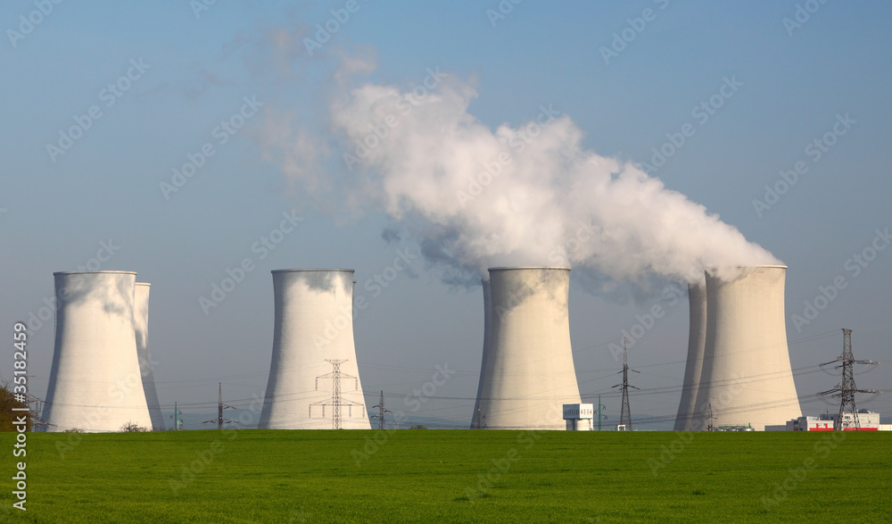 Nuclear power plant and field