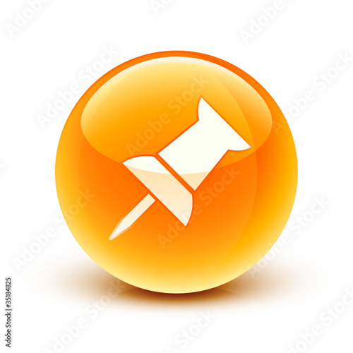 icône punaise / pushpin icon