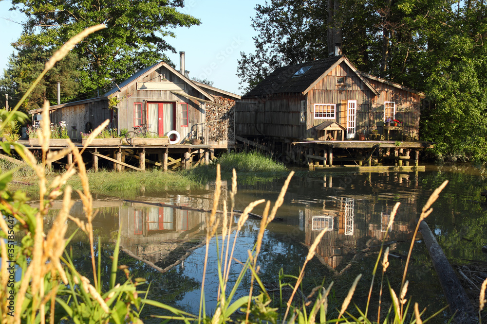 Obraz premium Finn Slough Reflection