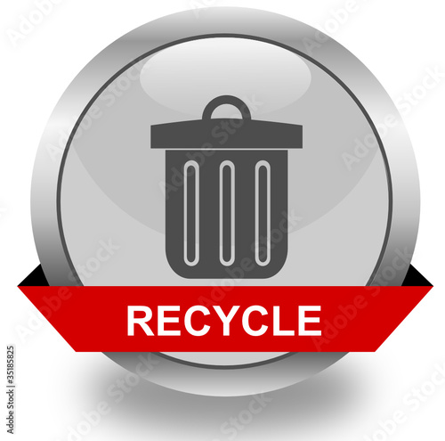 Recycle icon photo