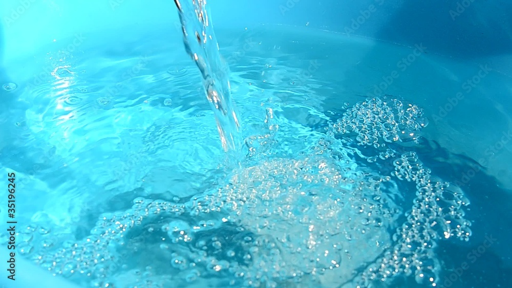 eau qui coule, gaspillage