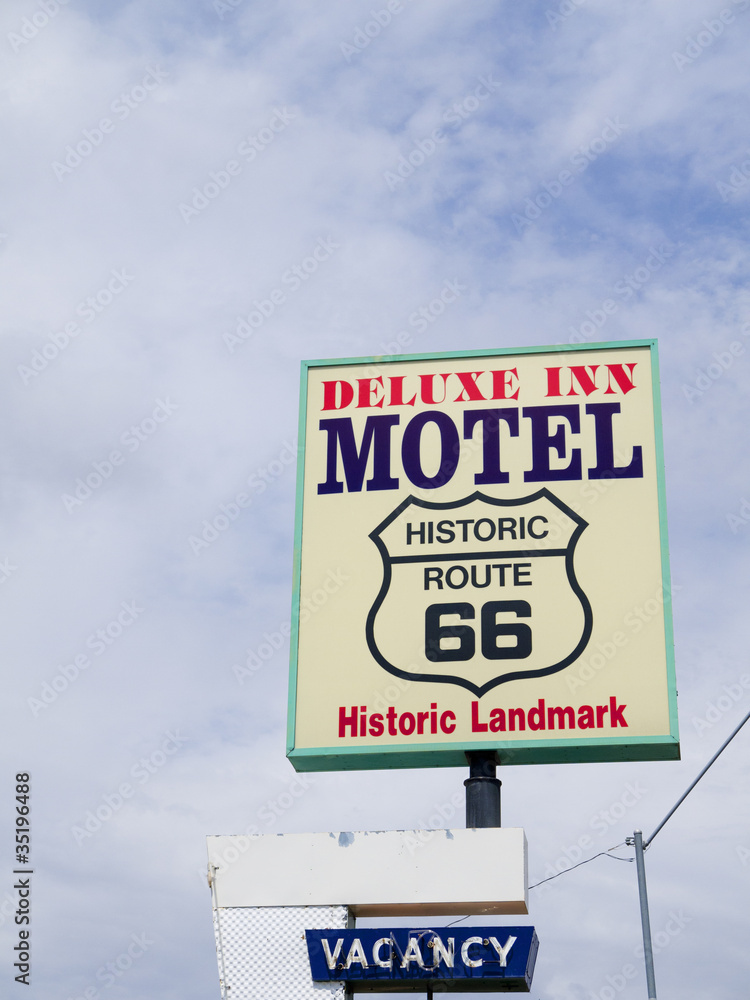 motel in Seligman Arizona on Route 66 USA