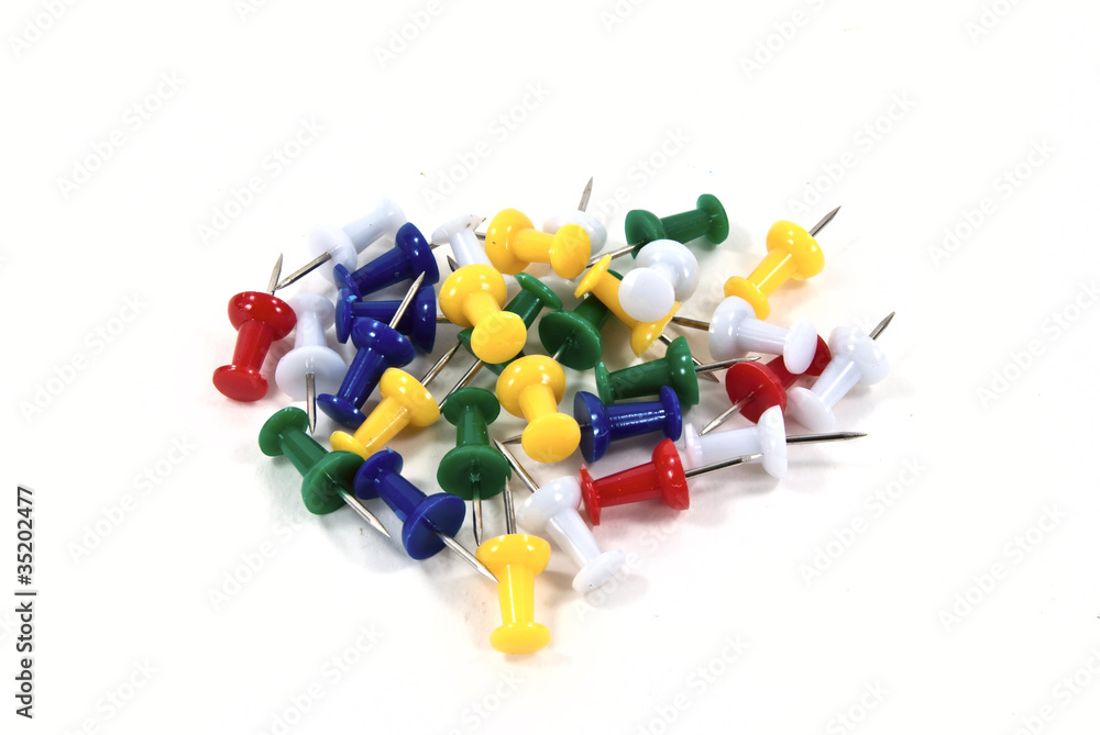 Messy laid push pin Messy laid push pin