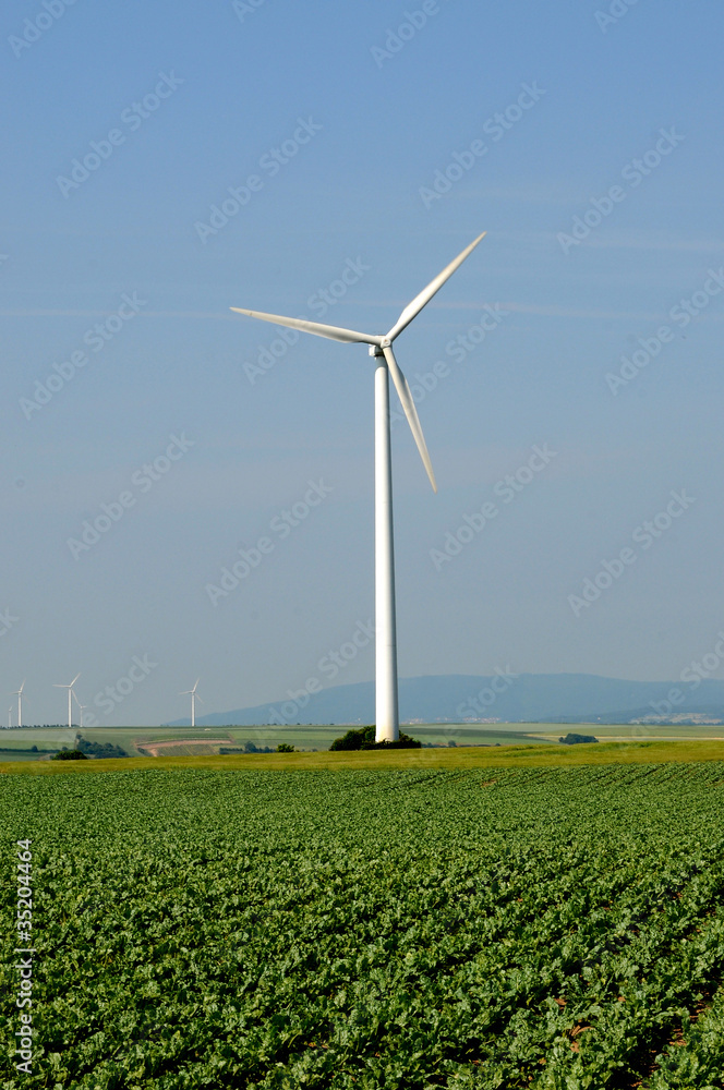 Windkraft Anlage