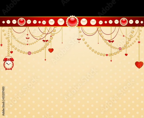 Vintage tapestry background.