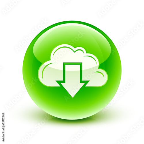 icône cloud internet / cloud icon