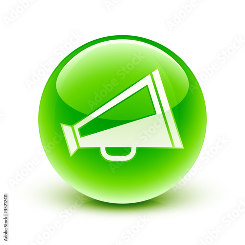 icône mégaphone porte-voix / megaphone icon