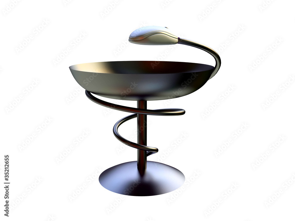 3D Medical Symbol with Mouse 3D Medical Symbol with Mouse