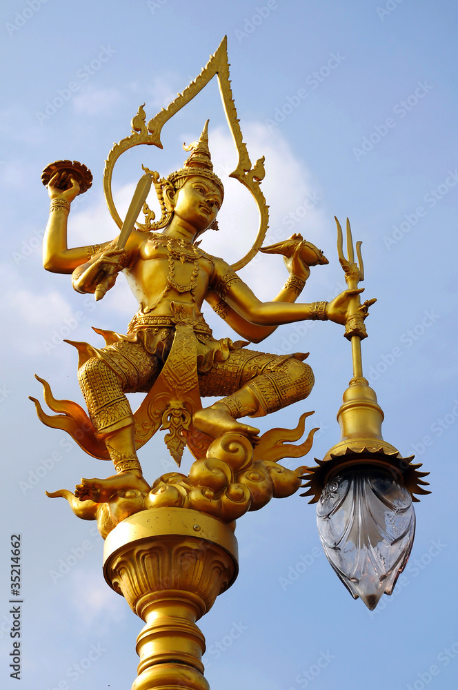 Fototapeta premium Thai style statue Thailand.