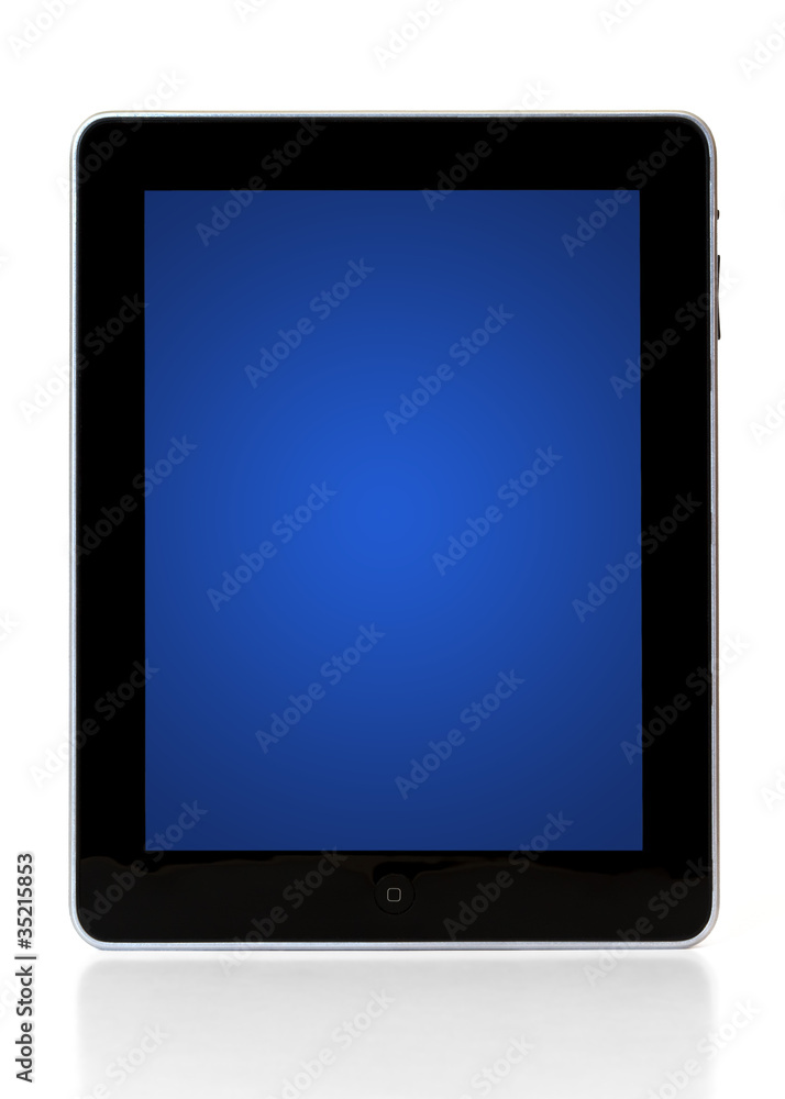 digital tablet with blank screen digital tablet with blank screen
