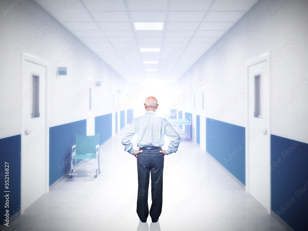 man in hospital man in hospital