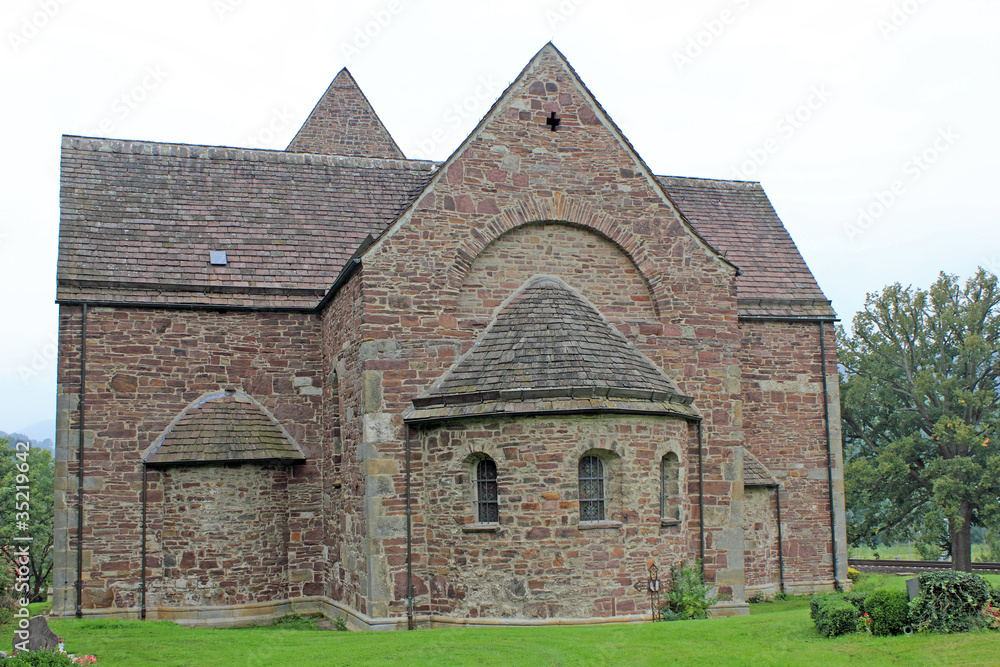 Fototapeta premium Kilianskirche bei Lügde (Nordrhein-Westfalen)