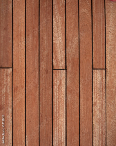 natural teak wood deck background