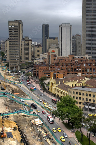 Carrera séptima. Bogotá, Colombia photo