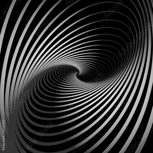 Abstract background with spiral whirl movement.