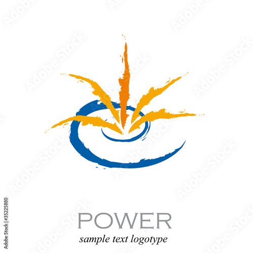 Logo abstract energy # Vector