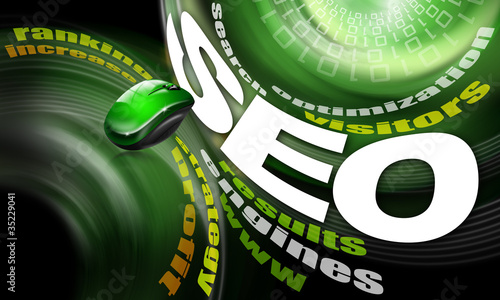 SEO engines strategy background