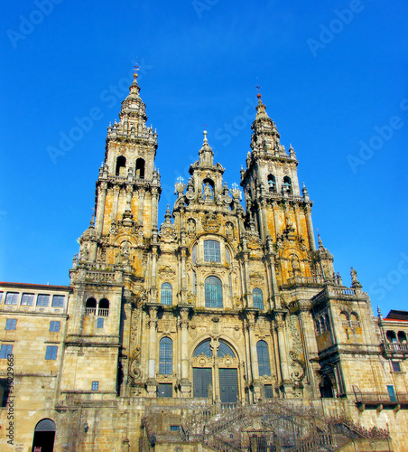 santiago de compostela cathedral , galicia, spain © Mikhail Zahranichny