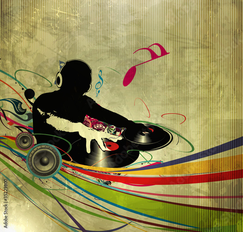 dj party poster