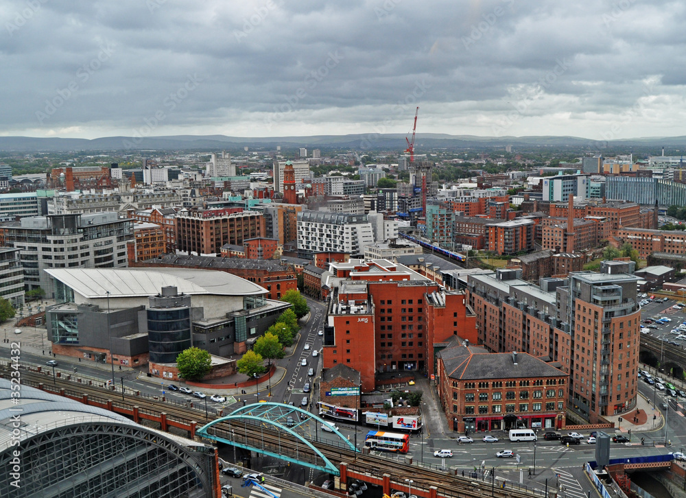Manchester - UK- Panorama