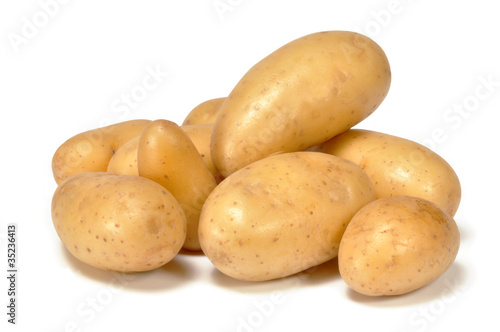 Cuadro en lienzo petites pommes de terre nouvelles