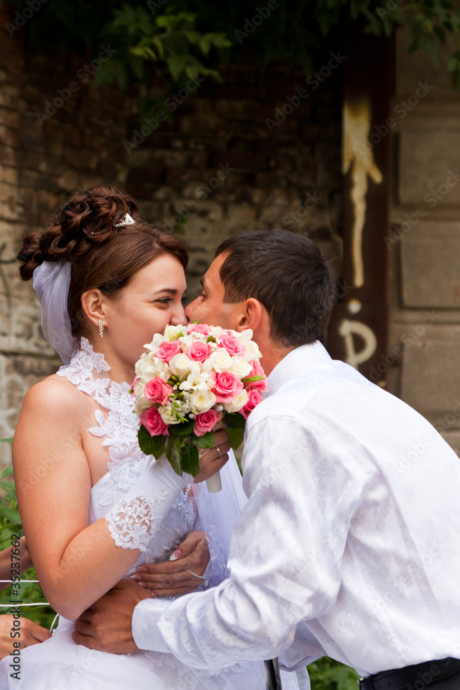 Bride and groom Bride and groom