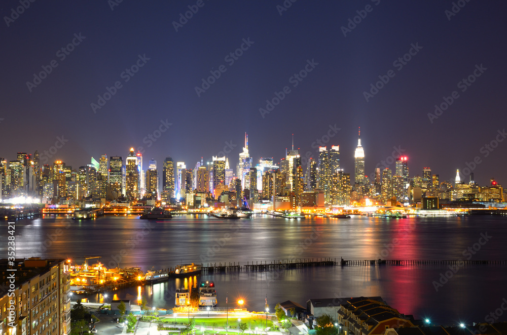 Obraz premium Lower Manhattan Skyline