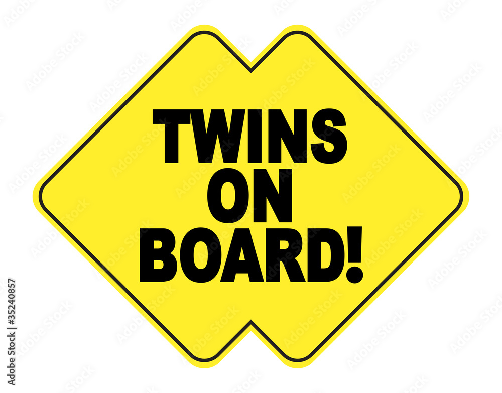 Twins on board Twins on board