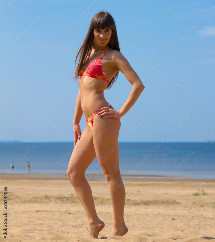 Obraz premium Portrait Posing Summer