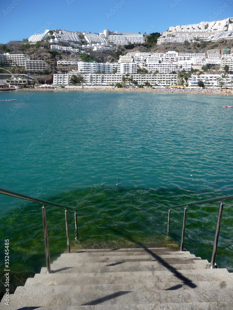 Obraz premium Stairway To The Sea