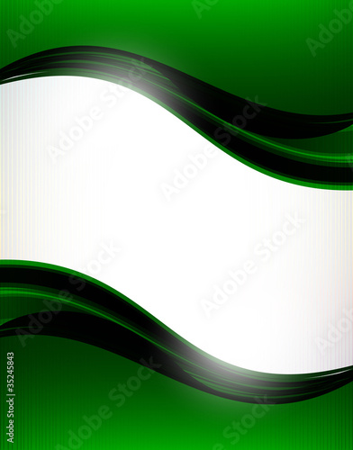 green abstract background