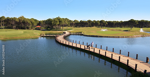 Area of Sueno Golf Club.