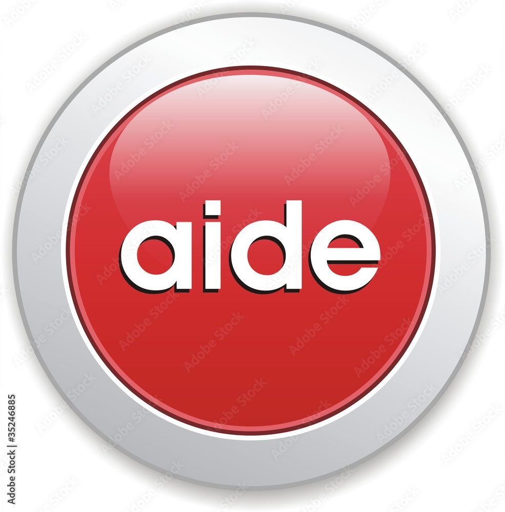 bouton aide bouton aide