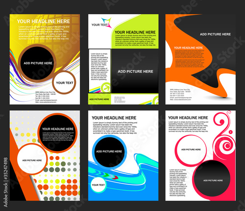flyer or cover design
