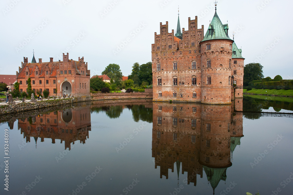 Egeskov castle Funen Denmark