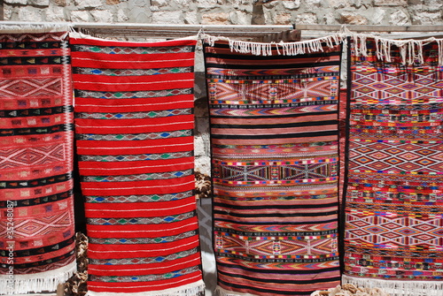 Tableau sur toile kilims à Toujane