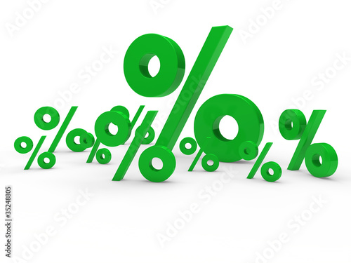 3d green sale percent