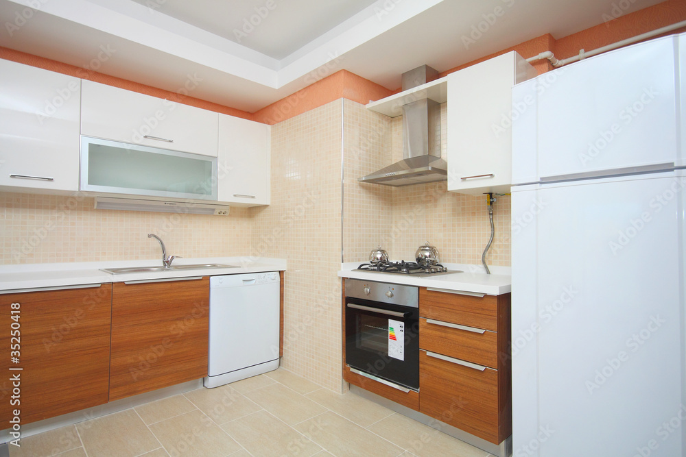 Fototapeta premium Small kitchen