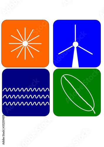 Ökoenergie Button