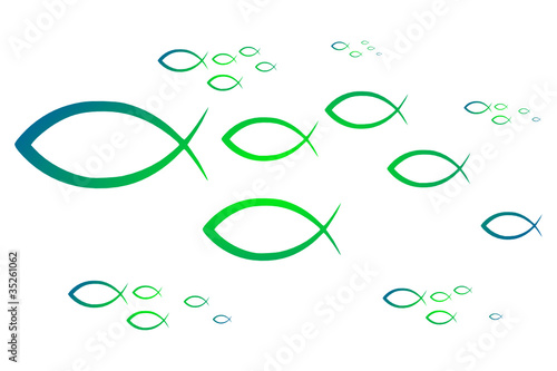 Ichthys Schwarm