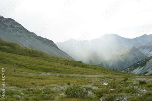 Fog in the valley