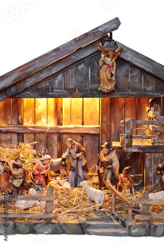 weihnachtskrippe Holzfiguren © Alexander Hoffmann