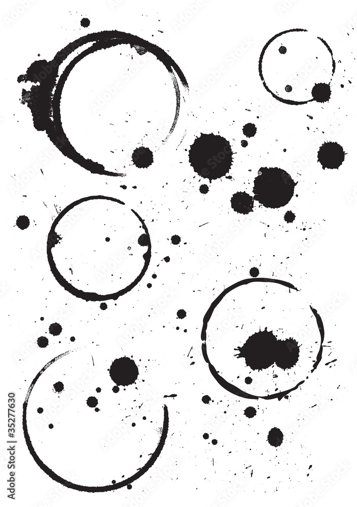 tâches d'encre, d'eau, de vin tâches d'encre, d'eau, de vin