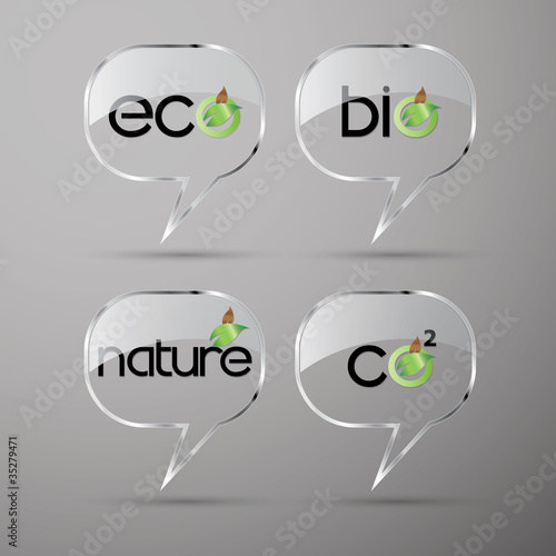 Ecology Sprechblasen