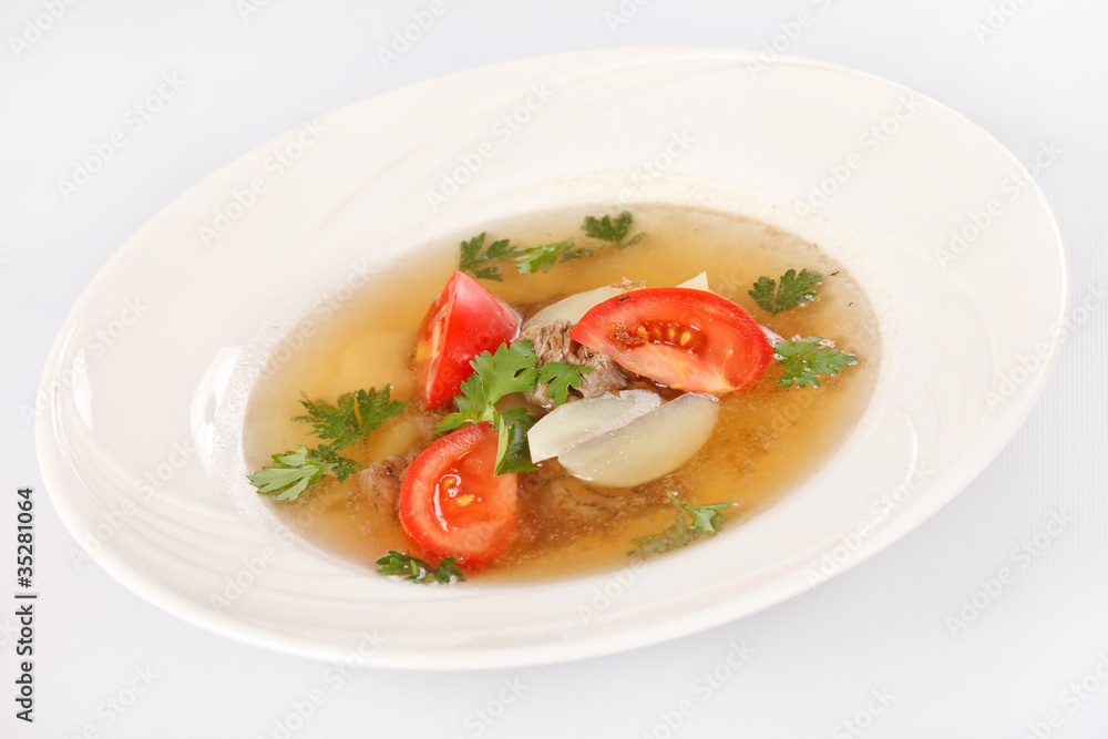 vegetable soup with beef vegetable soup with beef